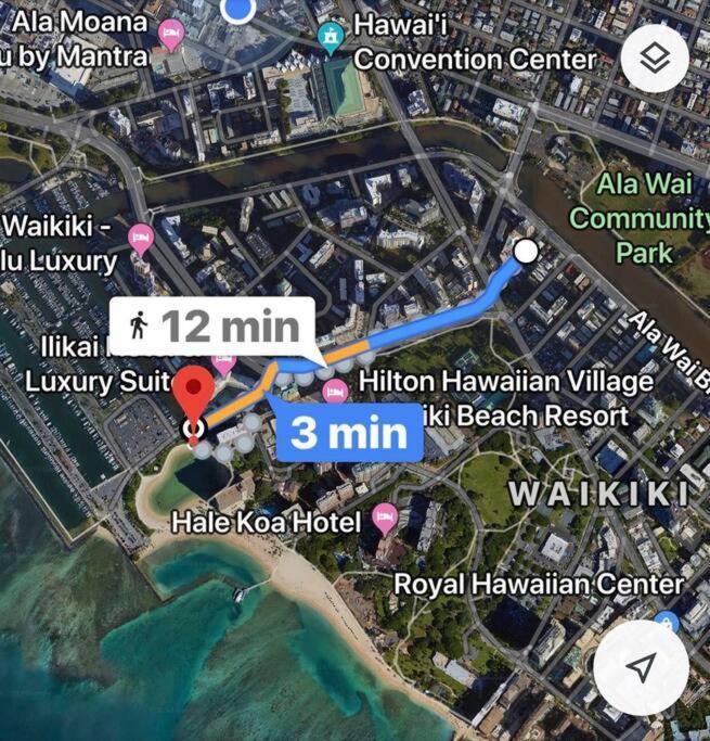*Rarelayout*2Qn Beds*Great For Groups,Friends,Wakiki Honolulu Exteriér fotografie